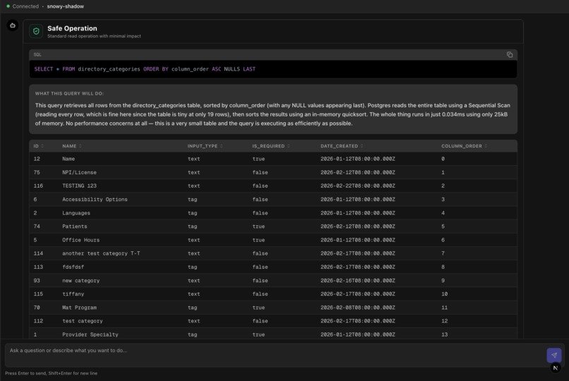 Envoy: AI Postgres Client – screenshot 4