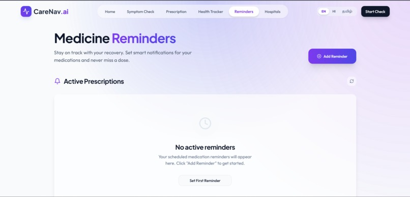 CareNav.ai – AI Health Companion – screenshot 2