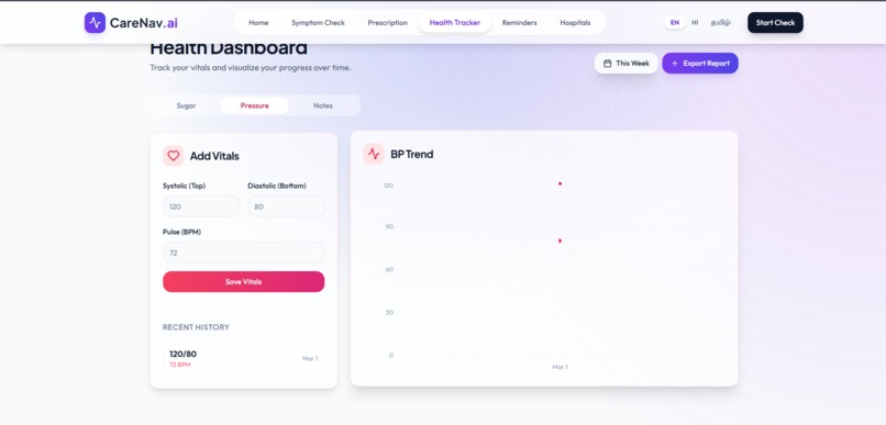 CareNav.ai – AI Health Companion – screenshot 3