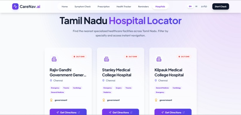 CareNav.ai – AI Health Companion – screenshot 6