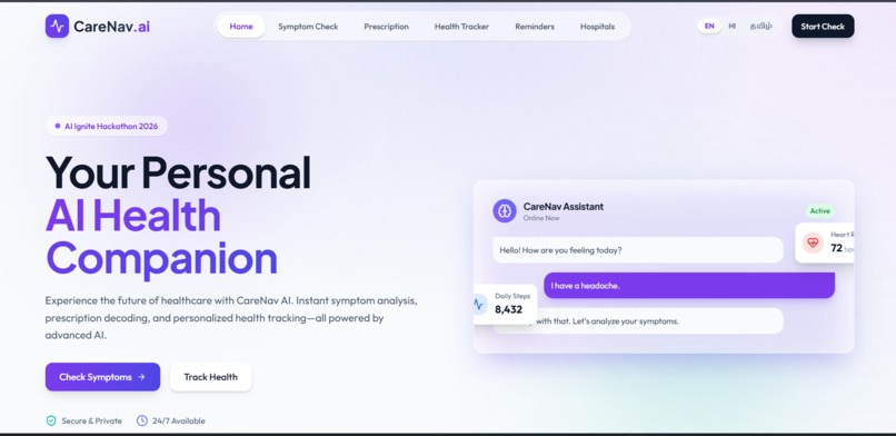 CareNav.ai – AI Health Companion – screenshot 7