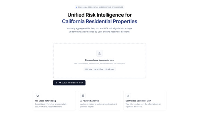 Property Risk Intelligence – screenshot 6