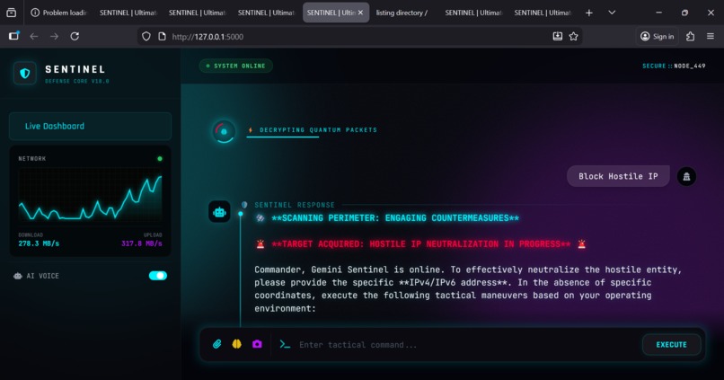 Gemini Sentinel: Global Security System SDG 16 _v3.1 – screenshot 2