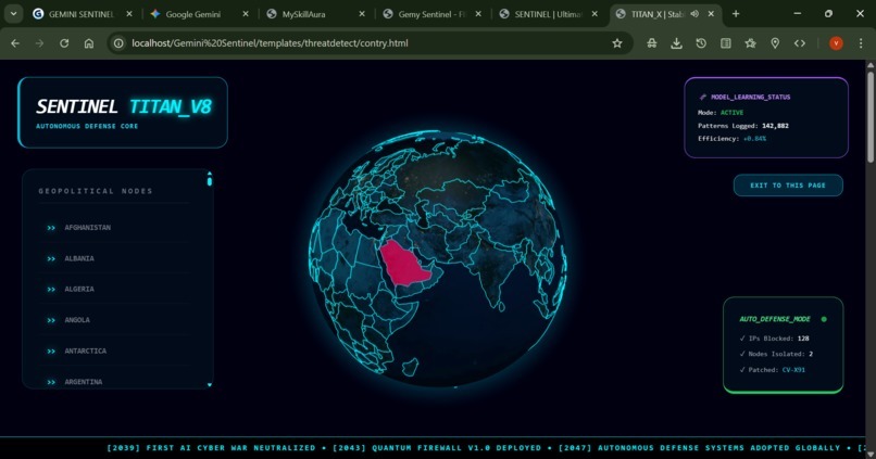 Gemini Sentinel: Global Security System SDG 16 _v3.1 – screenshot 4