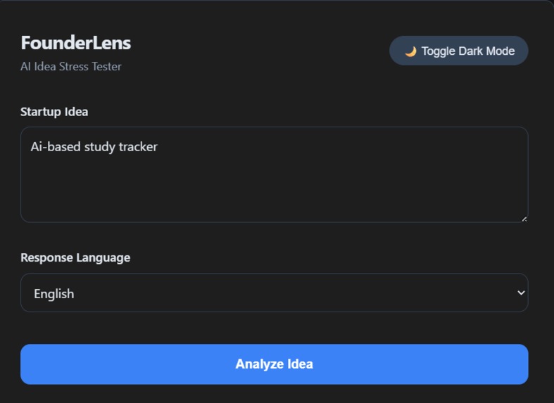 Founder Lens – screenshot 6
