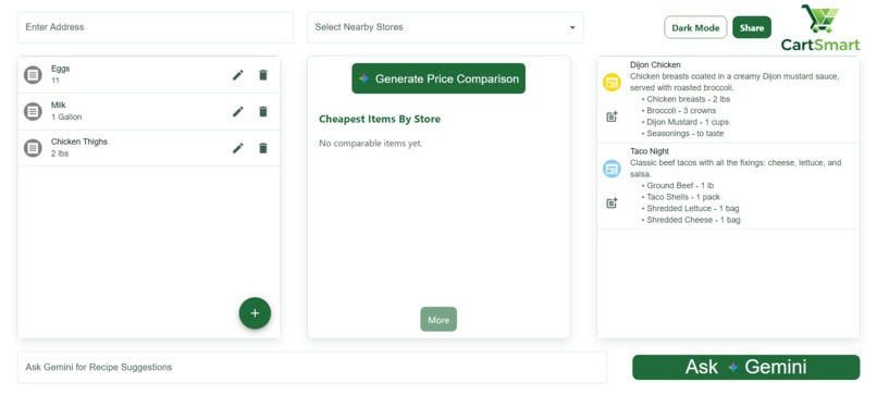 CartSmart – screenshot 1