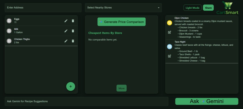 CartSmart – screenshot 2