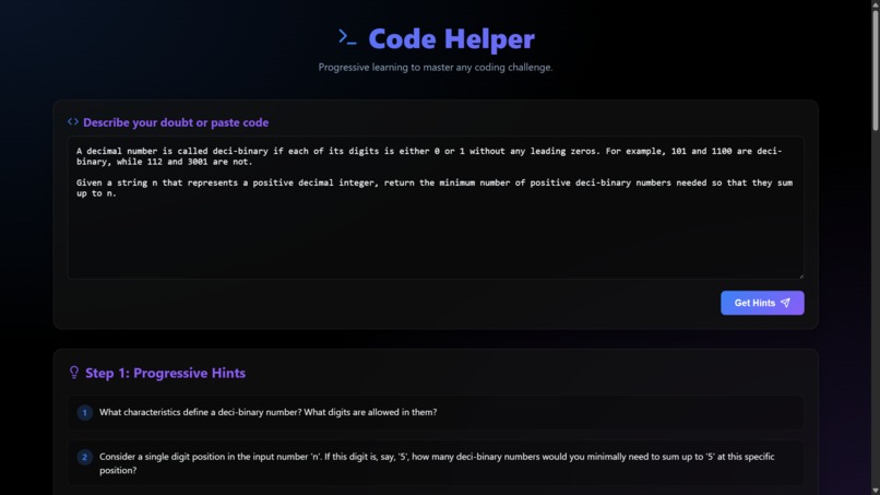 Code Helper – screenshot 1