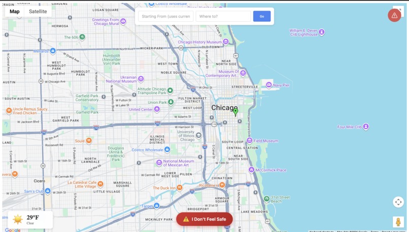 SafeWalk Loop – screenshot 1