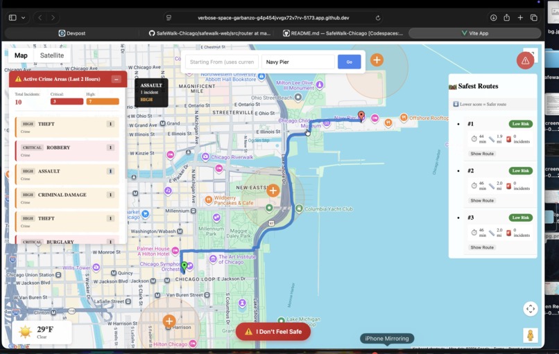 SafeWalk Loop – screenshot 3