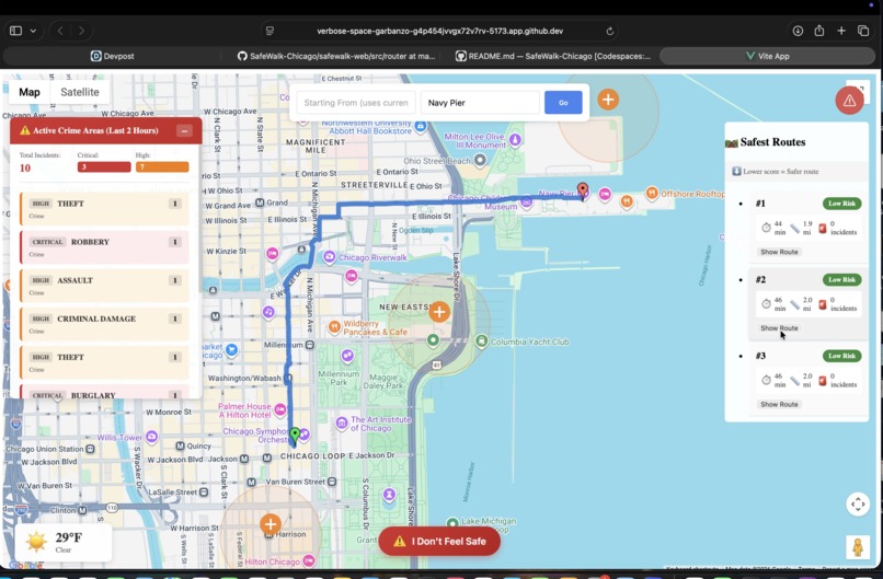 SafeWalk Loop – screenshot 4