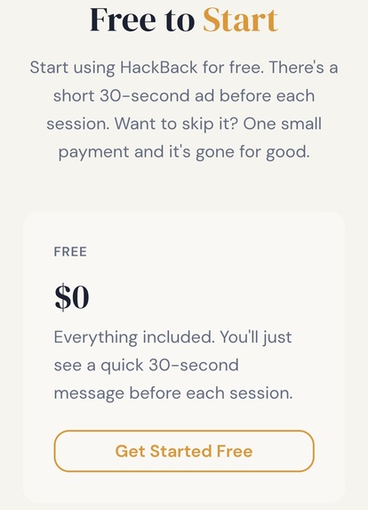 HackBack AI – screenshot 2