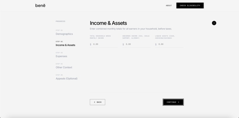 benē – screenshot 5
