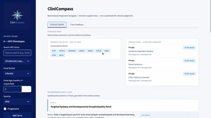 CliniCompass – screenshot 1