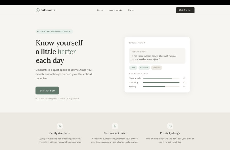 Silhouette – screenshot 1