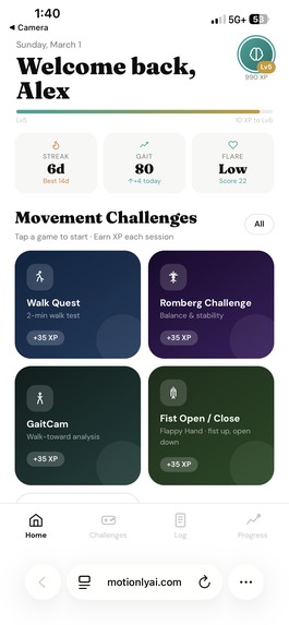 Motionly – screenshot 1