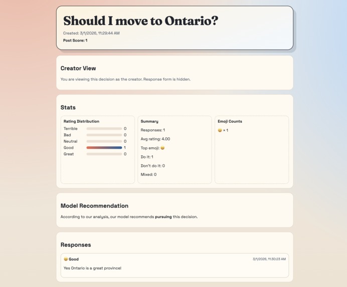 RateMyLifeDecision – screenshot 3