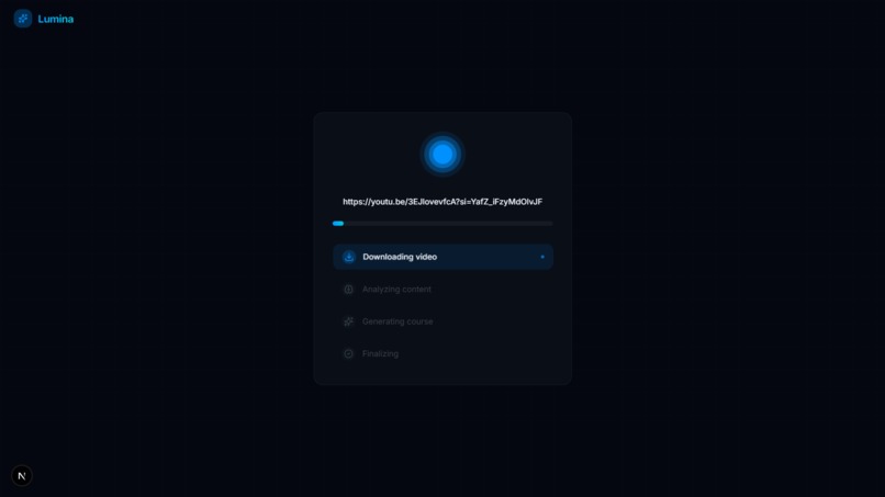 Lumina-AI powered Educator – screenshot 1