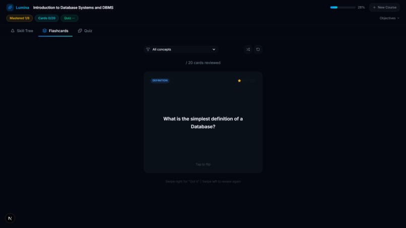 Lumina-AI powered Educator – screenshot 3
