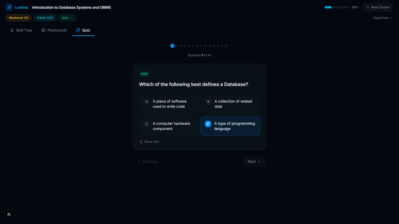 Lumina-AI powered Educator – screenshot 5