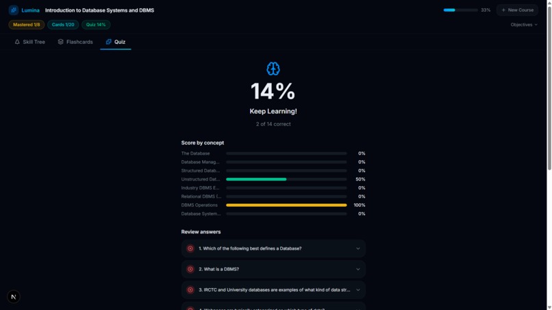 Lumina-AI powered Educator – screenshot 7