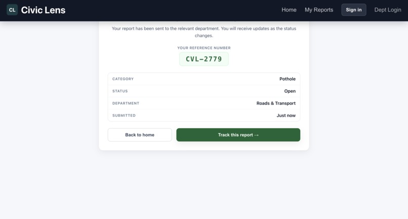Civic Lens – screenshot 5