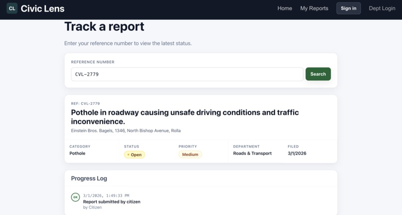 Civic Lens – screenshot 6
