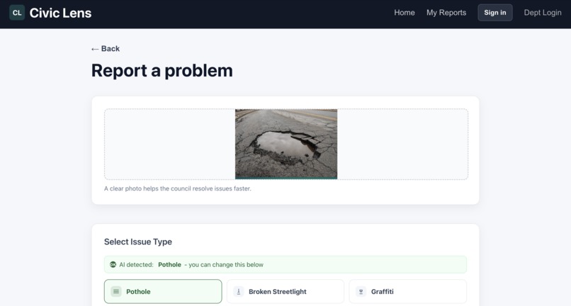 Civic Lens – screenshot 2