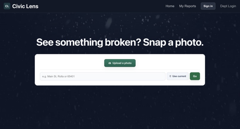 Civic Lens – screenshot 1