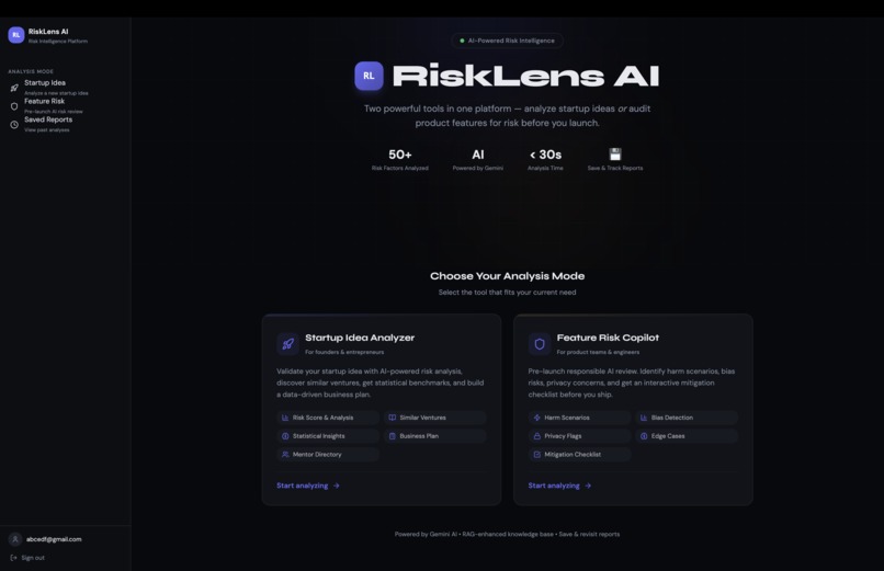 RiskLens AI – screenshot 4