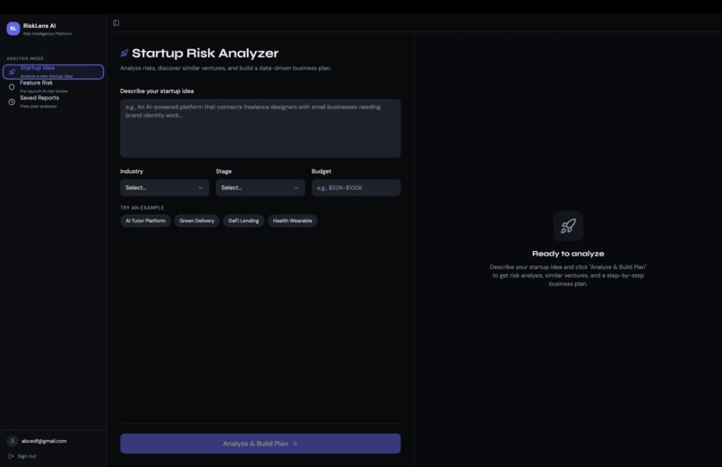 RiskLens AI – screenshot 6