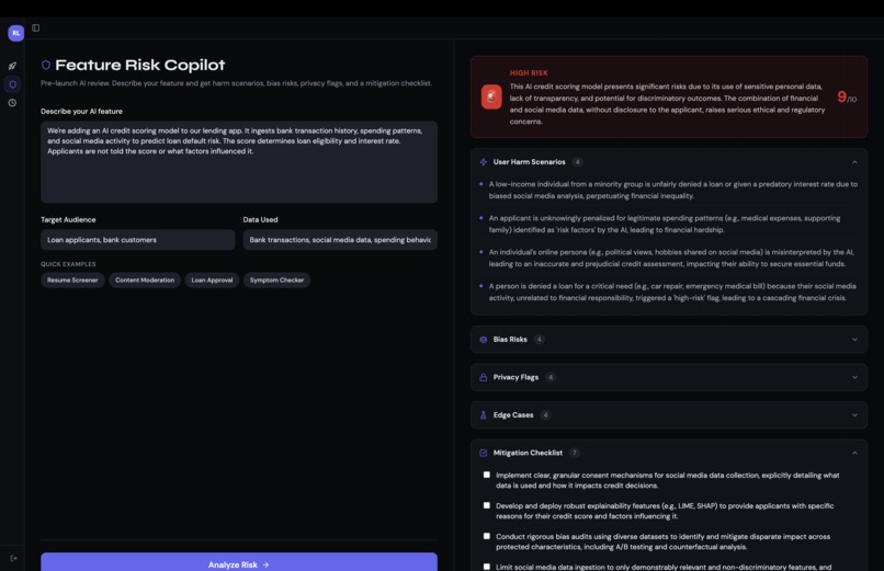 RiskLens AI – screenshot 7
