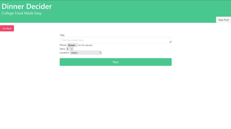 Dinner Decider – screenshot 1