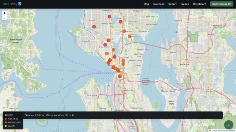 ClearWay ♿ – screenshot 1