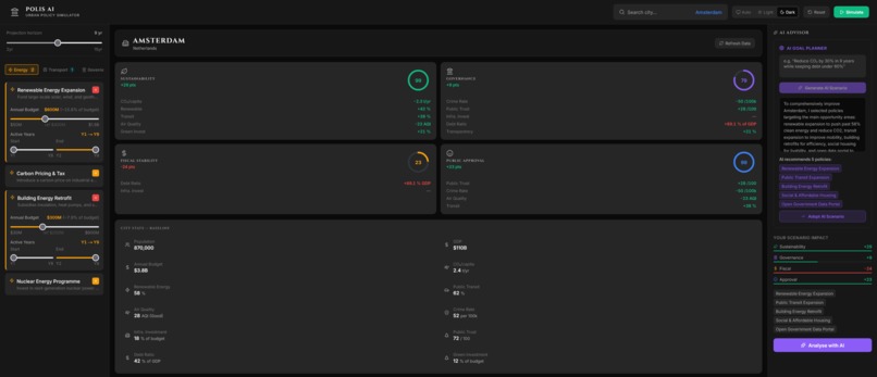 Polis AI – screenshot 2