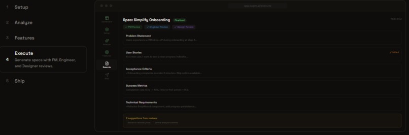 CoPM – screenshot 2