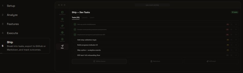 CoPM – screenshot 3
