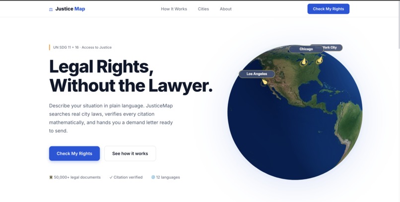 JusticeMap – screenshot 2