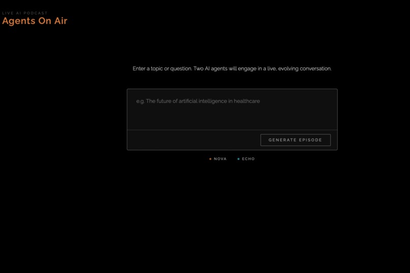 Agents on Air – screenshot 1