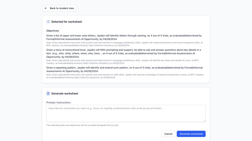 AiEP – screenshot 3