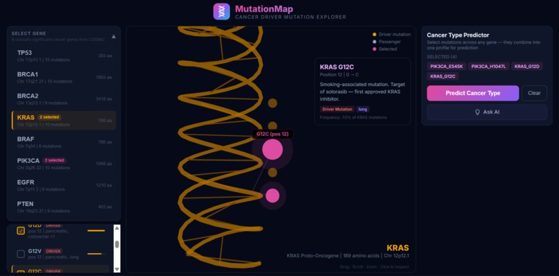 MutationMap – screenshot 2