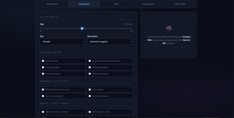 NeuroPredict – screenshot 1