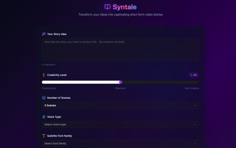 Syntale – screenshot 1