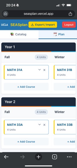 SEASPlan – screenshot 1