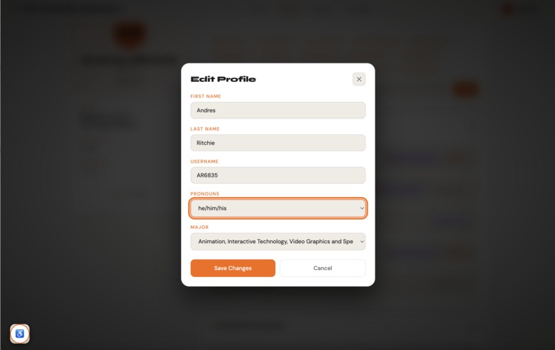 BuddyUp @ RIT – screenshot 11