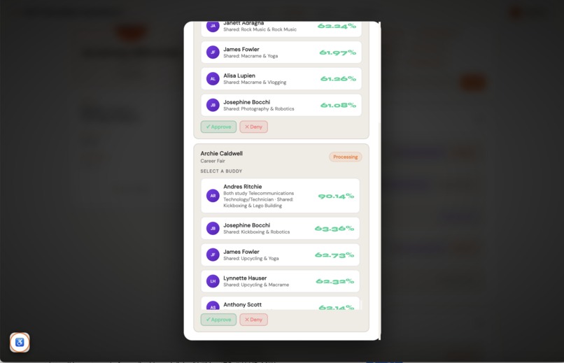 BuddyUp @ RIT – screenshot 13