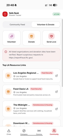 Safe Seek – screenshot 2