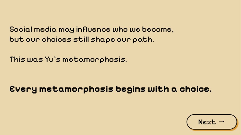  “Digital Metamorphosis” – screenshot 3