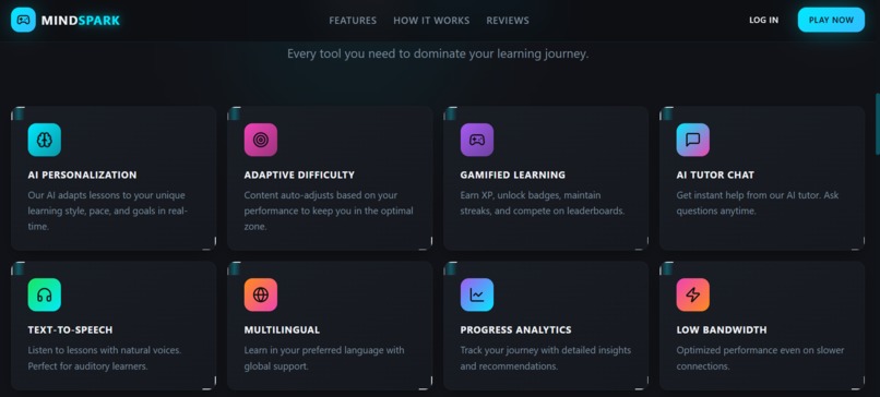 MindSpark: Igniting Curiosity, Powering Learning – screenshot 3