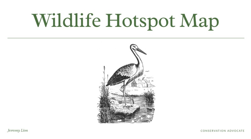 Wildlife Hotspot - Interactive Conservation Map – screenshot 1